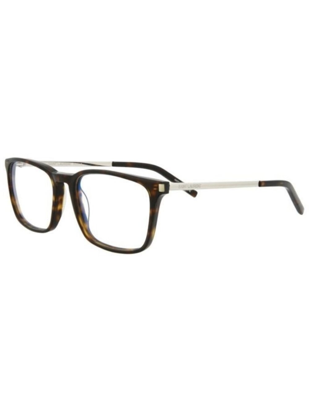 New Saint Laurent Mens  Shiny Dark Havana Fashion Designer Sunglasses